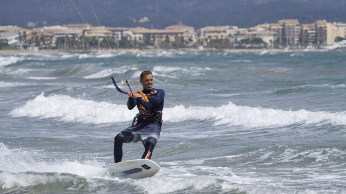 Kite Surfer in Saint Aygulf