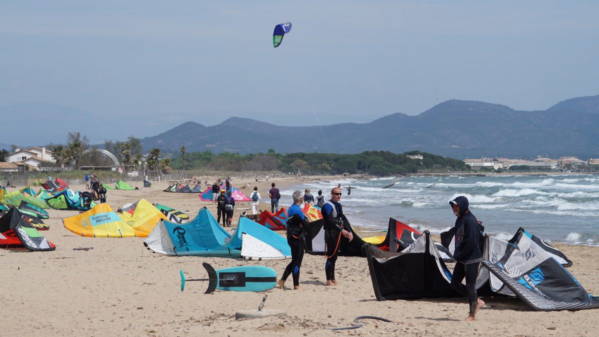 Am Strand von Saint Aygulf